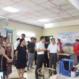 河东区区委书记李建成等辅导冒雨到访人生就是博官网智慧养老调查
